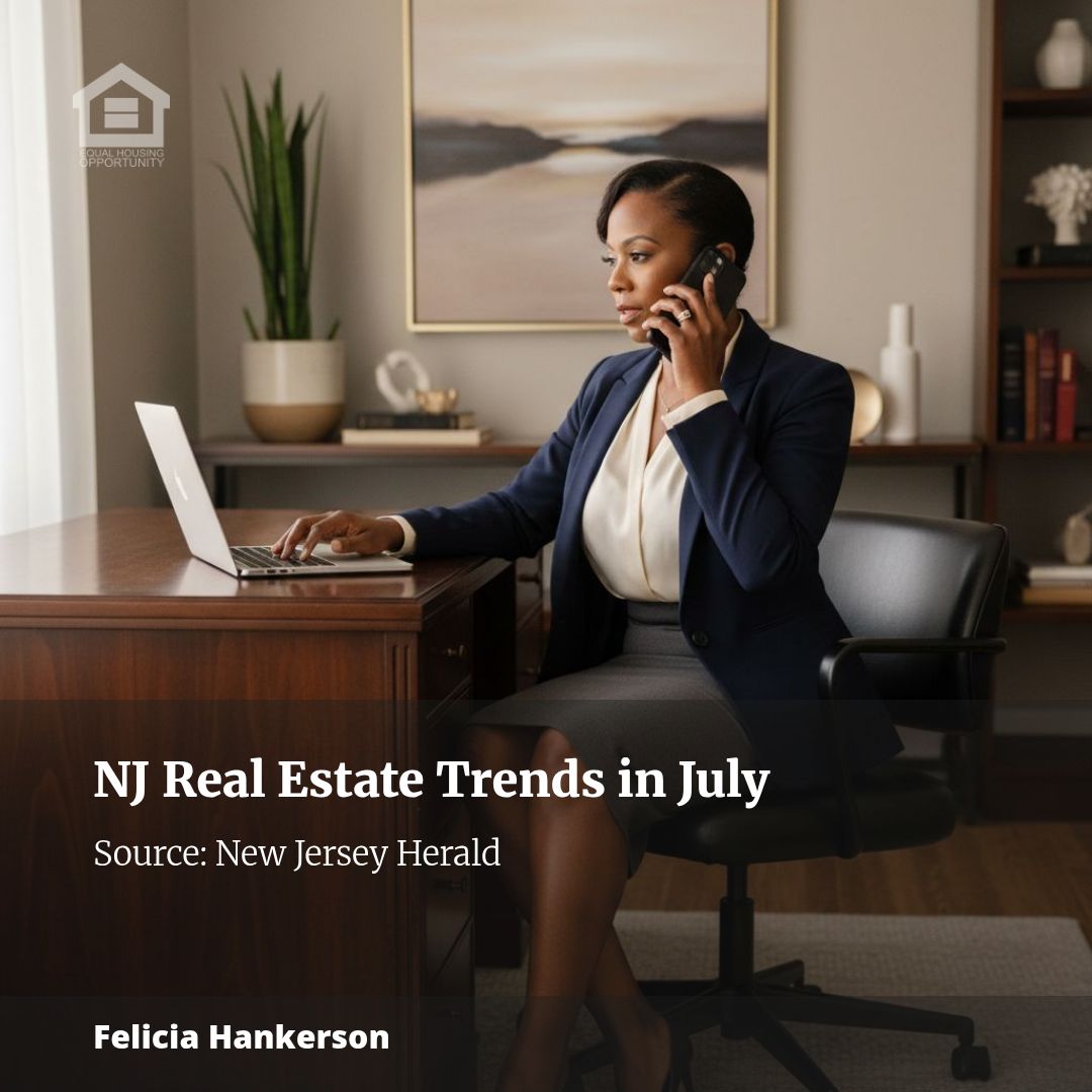 NJ real estate was a mixed bag in July. Here’s what happened